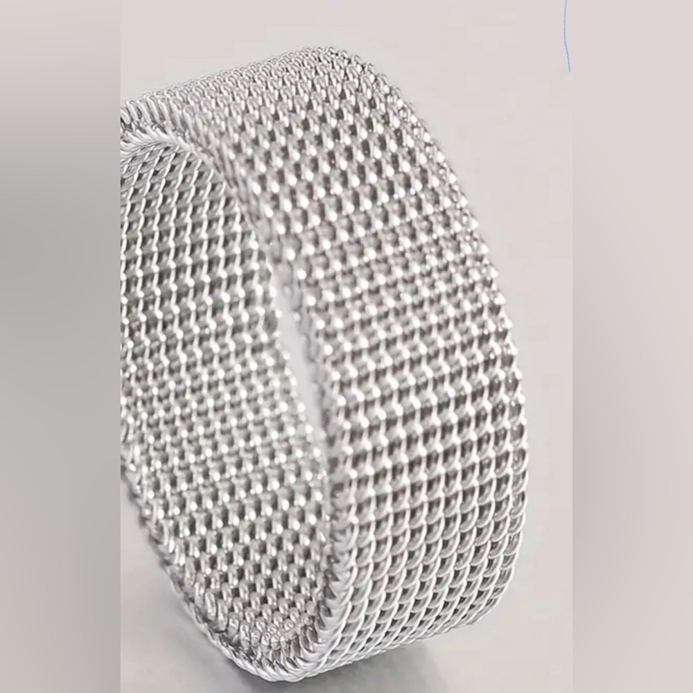 Unisex Mesh Rings - Picture 2 of 3